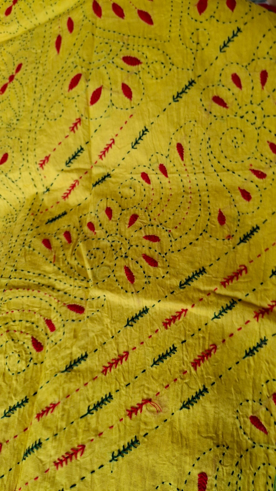 Nakshi Kantha - "Broderie Traditionnelle du Bangladesh”