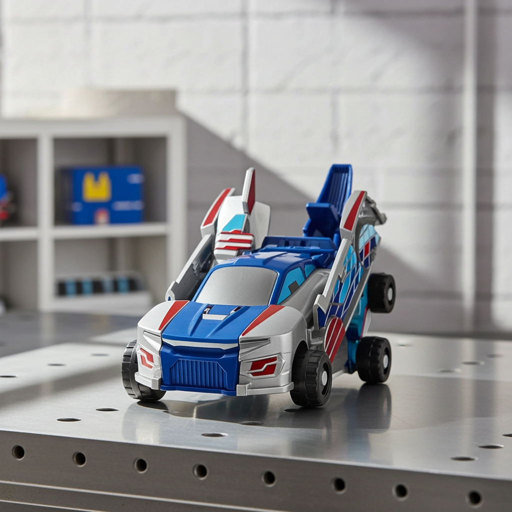 Nouvelle Voiture de Transformation Magique 2-en-1 : Cheval et Véhicule à Déformation Magnétique par MYMUHUAN