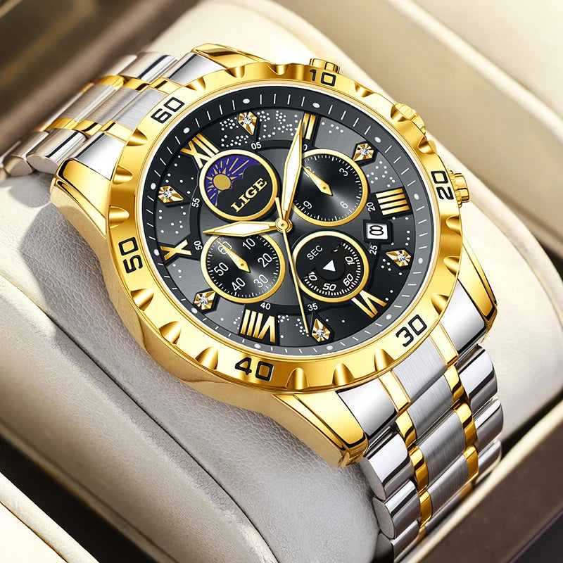 Montre de Luxe LIGE pour Femme Classic & Luxury Modern