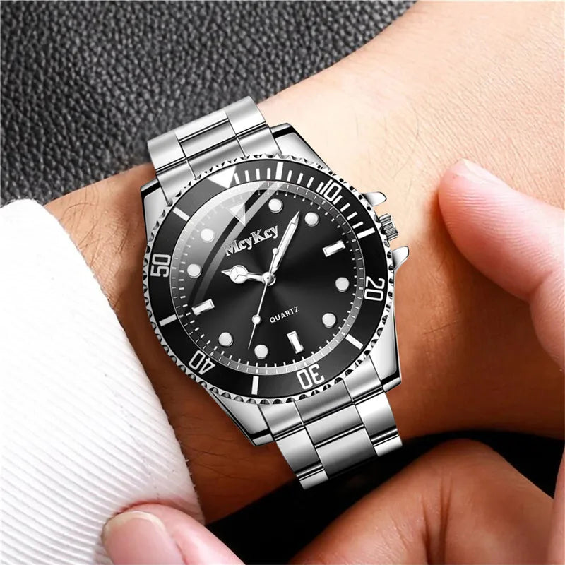 Montre à Quartz de Luxe pour Homme - TOUT PROMESSE - Style Business et Décontracté