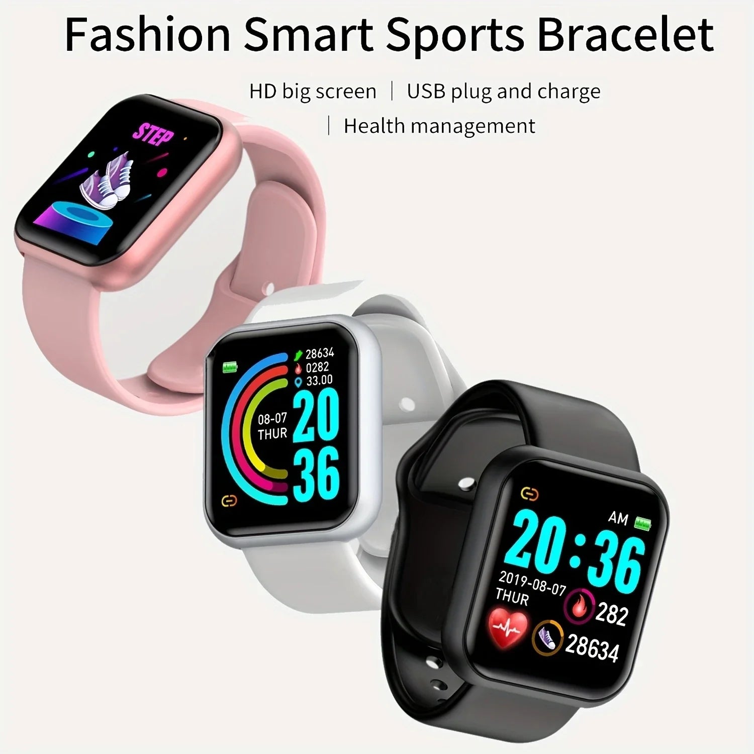 Smart Watch-Montre connectée ✨, ⌚, 🎀, ✅.