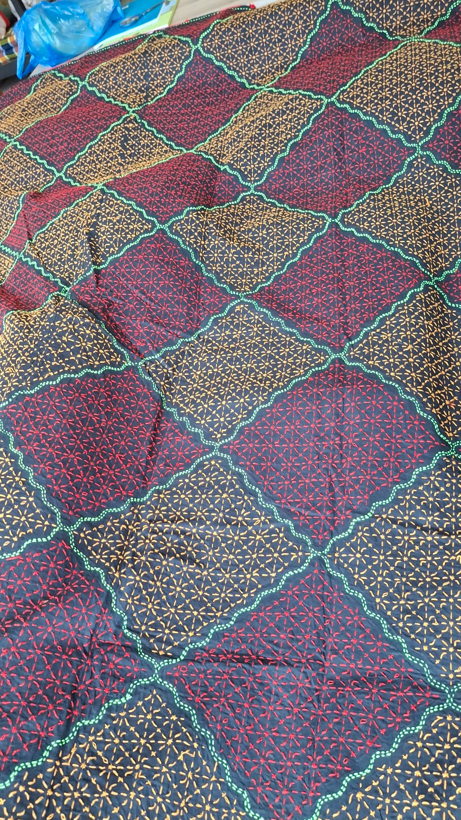 Nakshi Kantha - "Broderie Traditionnelle du Bangladesh”