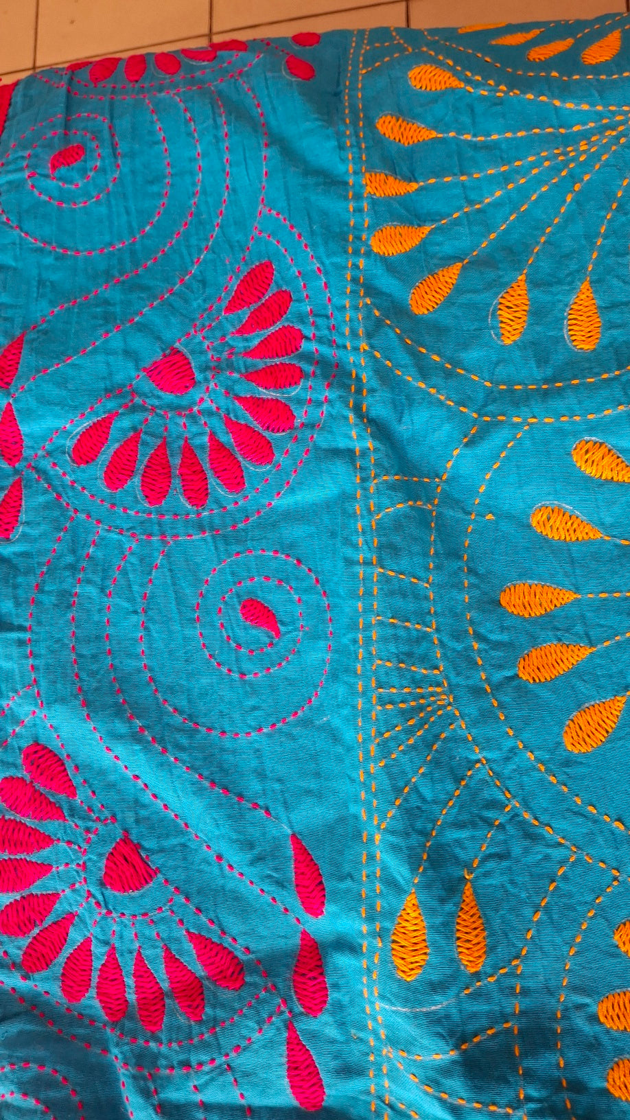 Nakshi Kantha - "Broderie Traditionnelle du Bangladesh”