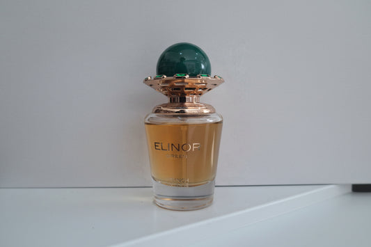 Parfum-Elinor-Green-French-Avenue-Flacon-Doré-Boitier-Vert-Tout-Promesse