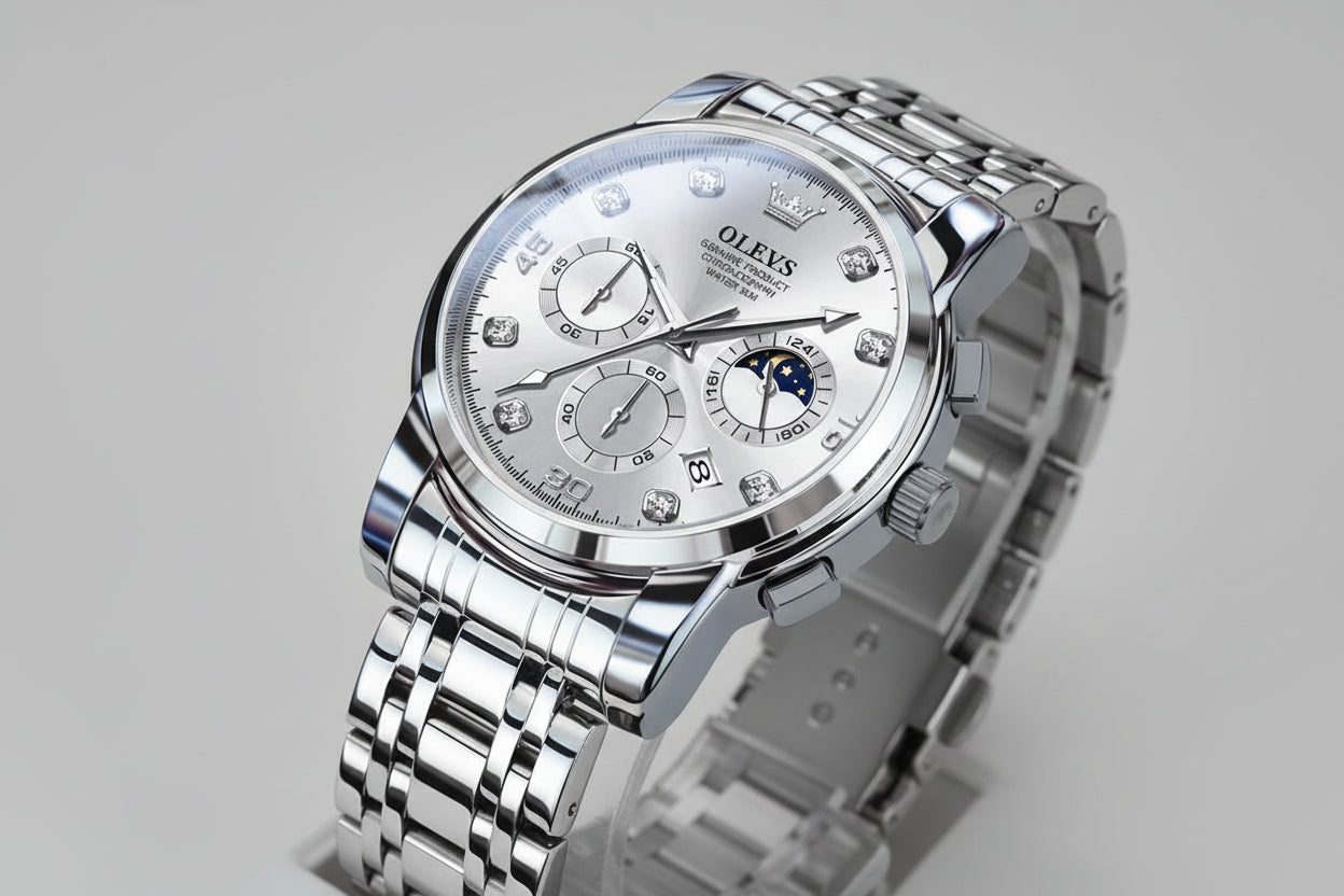 Montre OLEVS – L'Élégance Intemporelle pour l'Homme Moderne