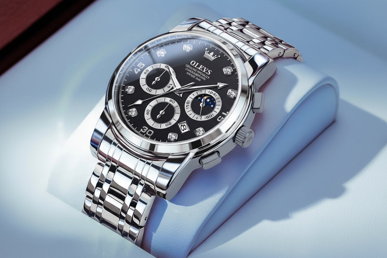 Montre OLEVS – L'Élégance Intemporelle pour l'Homme Moderne