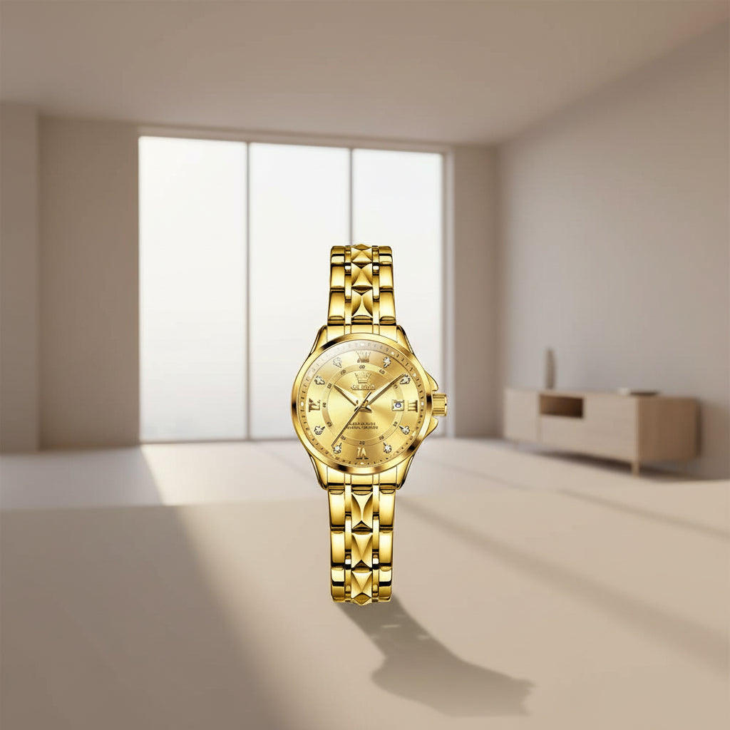 Montre de Luxe OLEVS  - Élégance Quartz pour Homme et Femme