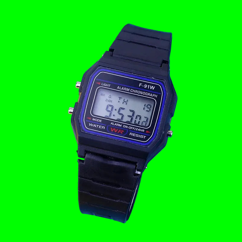 Montre Digitale LED Unisexe - Bracelet Rose Gold en Caoutchouc - Style Sport et Luxe