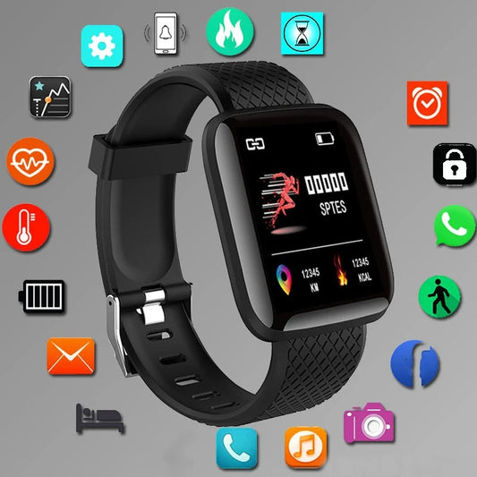 Montre Connectée Intelligente - Sport & Santé (Modèle D13/116Plus)