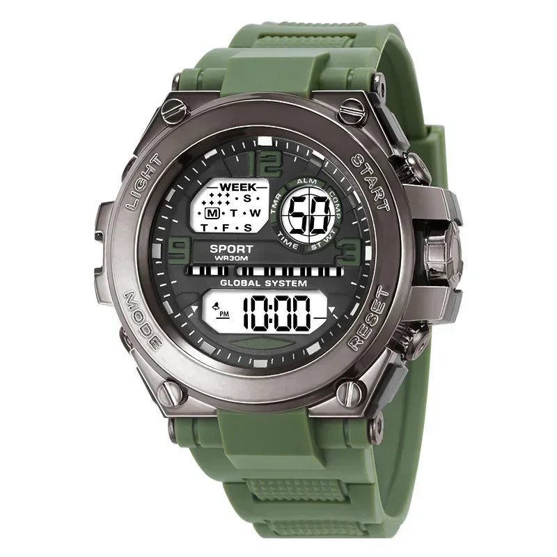 Montre de Sport Numérique YIKAZE - Idéale pour Hommes et Étudiants