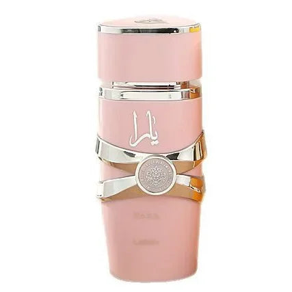 YARA Lattafa Unisex Rose/Or/Blanc/Rose Bonbon pour Adultes Eau de Parfum 100ml aux Notes Florales et Fruitées