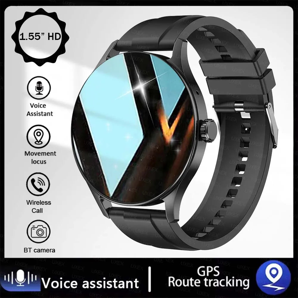 Smart Watch Plus 1.55" HD – L'Élégance High-Tech à votre Poignet