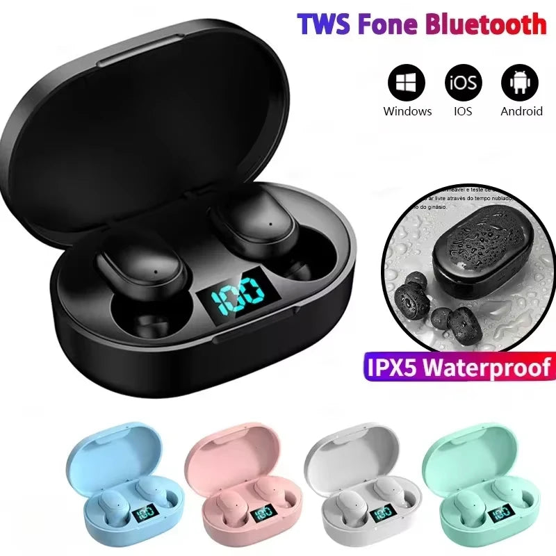 Écouteurs Sans Fil E6S TWS Bluetooth – Réduction de Bruit et Son Haute Fidélité