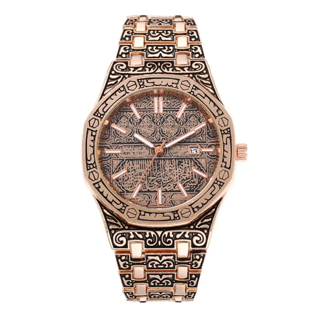 Montre Quartz Rétro pour Homme-L 'Élégance du Temps