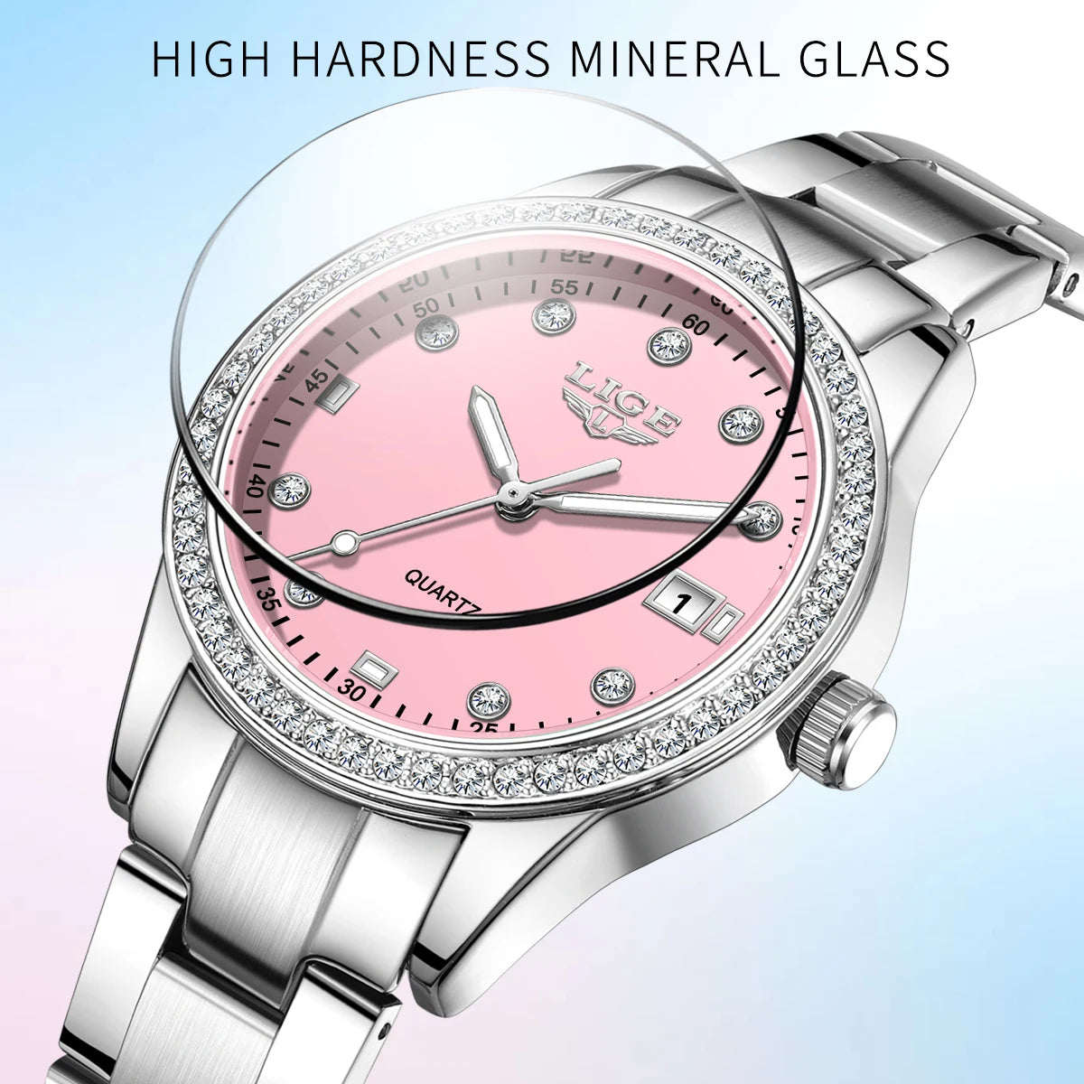 LIGE – Élégance Diamantée pour Femme