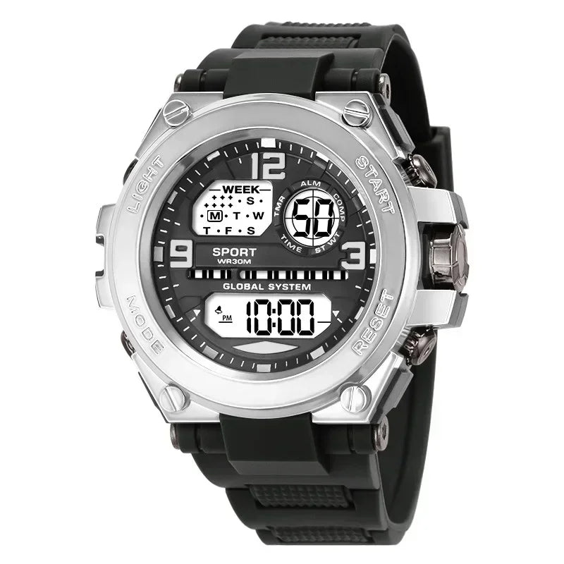 Montre de Sport Numérique YIKAZE - Idéale pour Hommes et Étudiants
