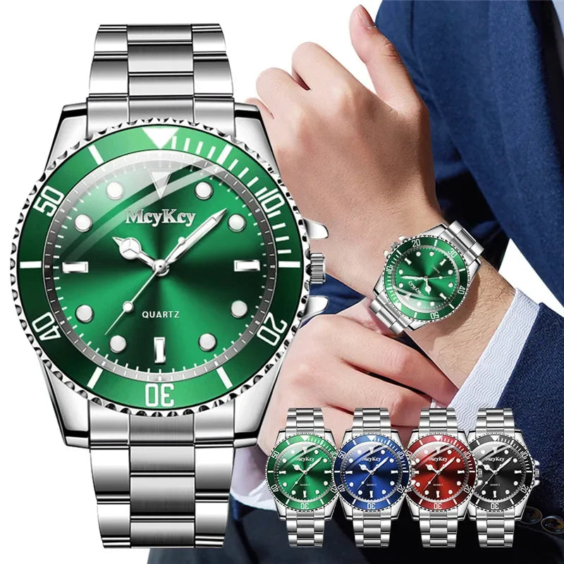 Montre à Quartz de Luxe pour Homme - TOUT PROMESSE - Style Business et Décontracté