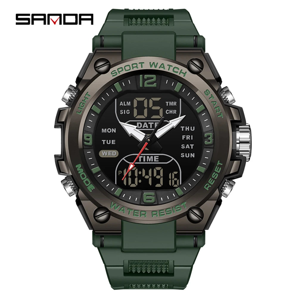 ⌚ SANDA 6252 : La Montre Tactique Militaire Ultime