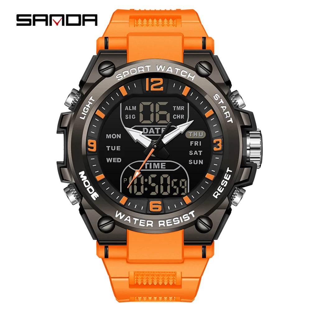 ⌚ SANDA 6252 : La Montre Tactique Militaire Ultime