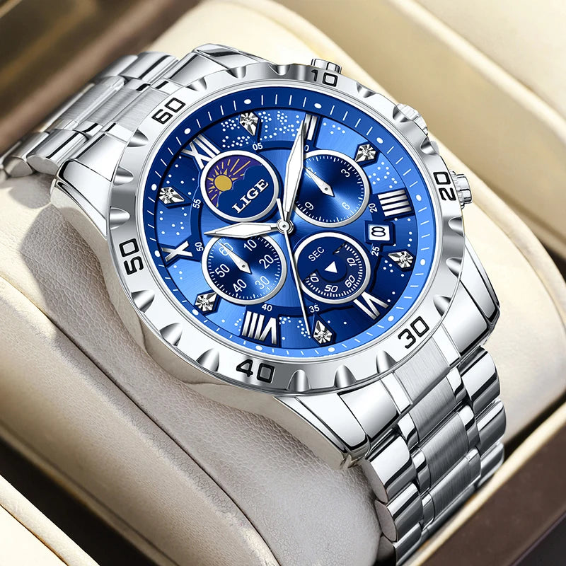 Montre de Luxe LIGE pour Femme Classic & Luxury Modern