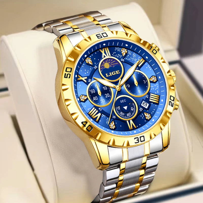 Montre de Luxe LIGE pour Femme Classic & Luxury Modern