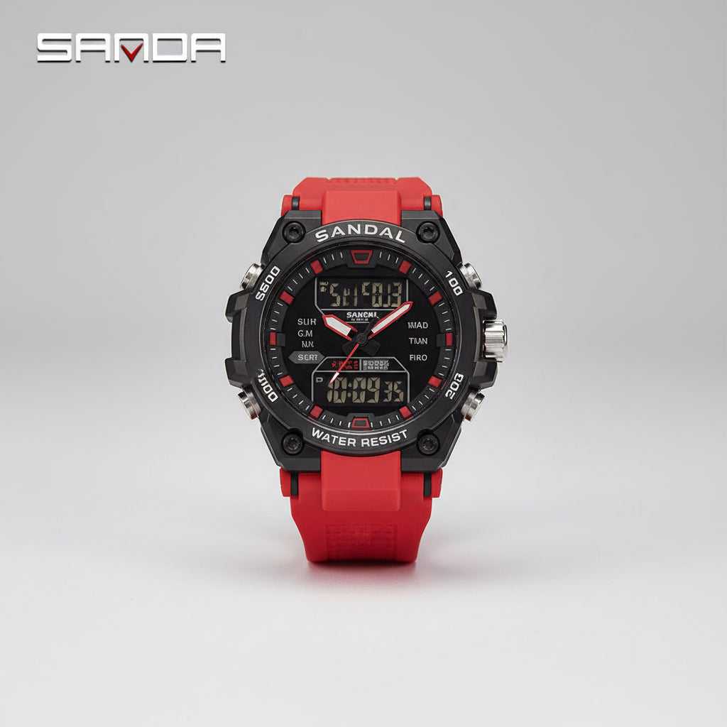 ⌚ SANDA 6252 : La Montre Tactique Militaire Ultime