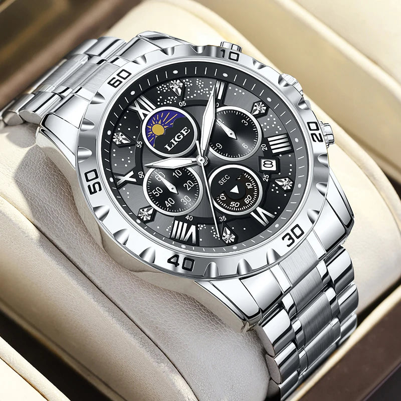 Montre de Luxe LIGE pour Femme Classic & Luxury Modern