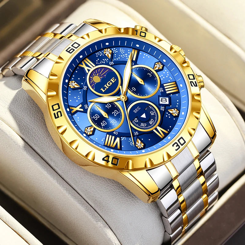 Montre de Luxe LIGE pour Femme Classic & Luxury Modern