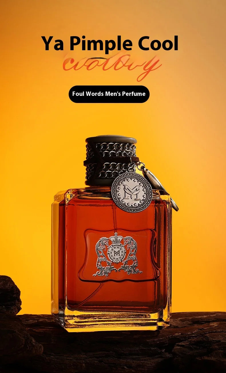 JEAN MISS Homme Bleu Pour Adultes Eau de Parfum en Verre au Santal et Phéromones Vibrantes