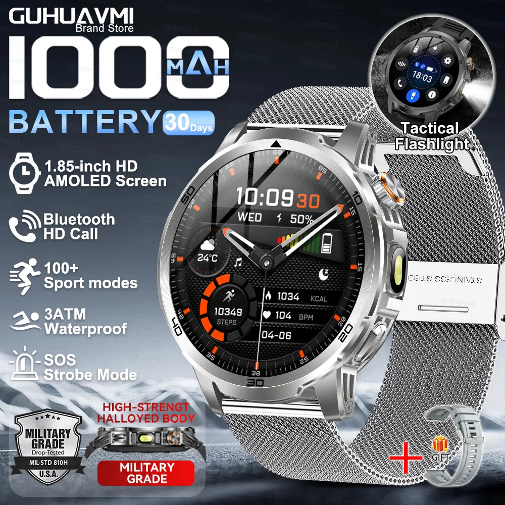 GUHUAVMI AK95 (Military Smartwatch)