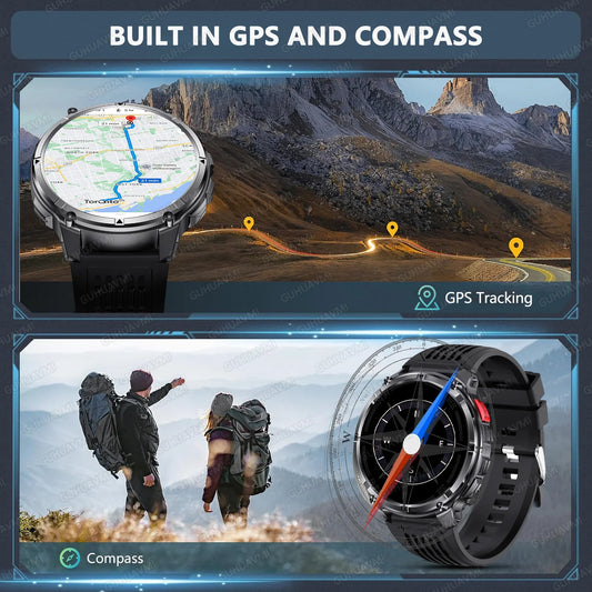 2026 New T-Rex3 Ultra 1100mAh Super Capacity Battery Adult Men Smart Watch 1.7" Large Screen Call 5ATM Waterproof Sports Watches