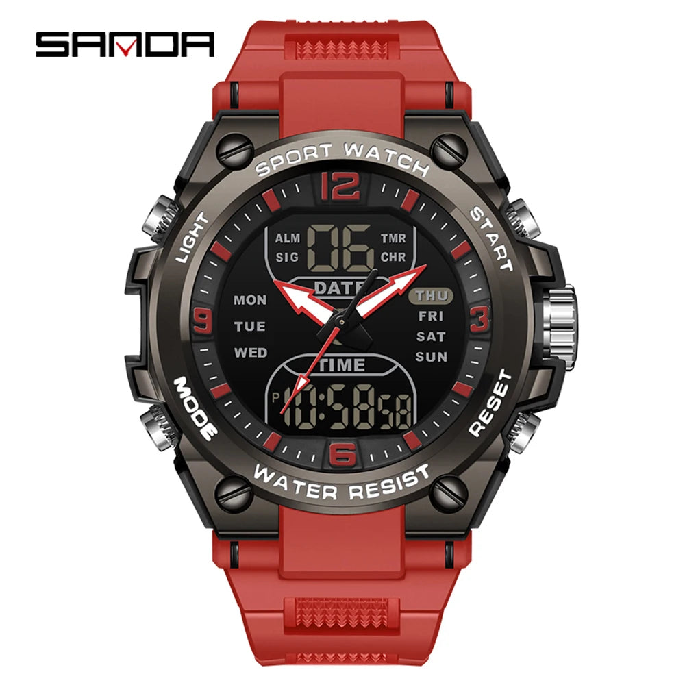 ⌚ SANDA 6252 : La Montre Tactique Militaire Ultime
