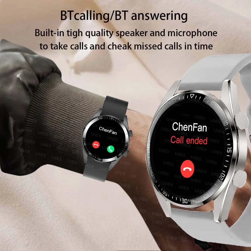 2026 New Outdoor Sports Smart Watch Men GT Series 1.53 inch Screen Sports Watch Plus Health Smartwatch Man For Android Ios Phone