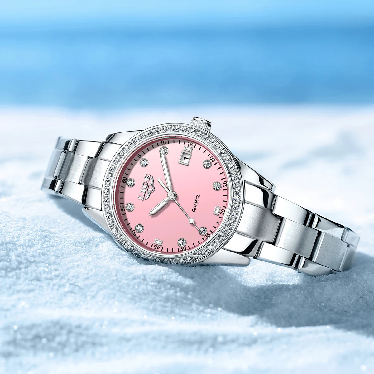 LIGE – Élégance Diamantée pour Femme