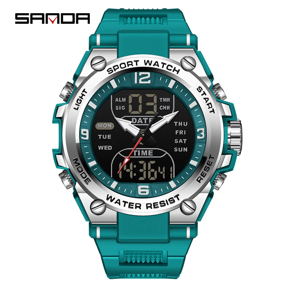 ⌚ SANDA 6252 : La Montre Tactique Militaire Ultime
