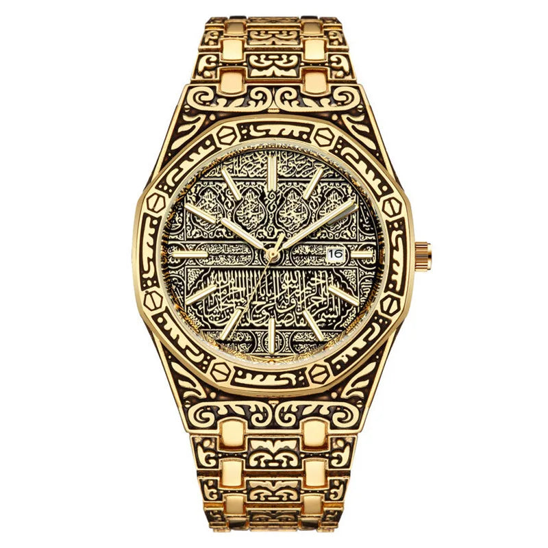 Montre Quartz Rétro pour Homme-L 'Élégance du Temps