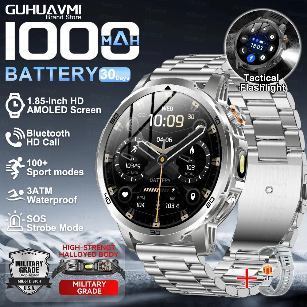 GUHUAVMI AK95 (Military Smartwatch)