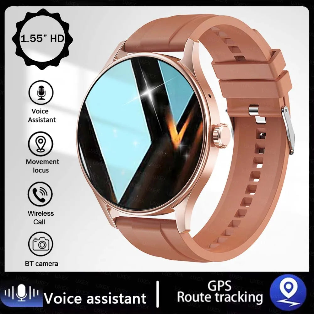 Smart Watch Plus 1.55" HD – L'Élégance High-Tech à votre Poignet