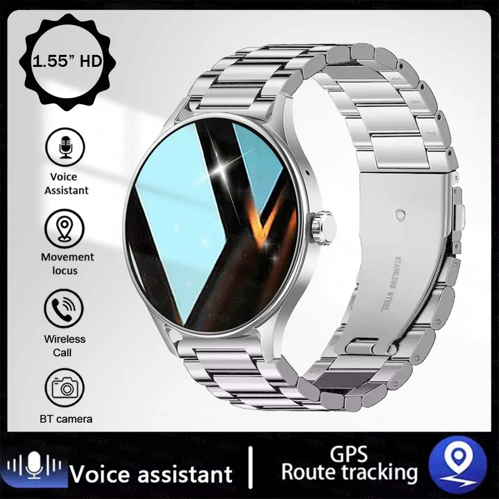 Smart Watch Plus 1.55" HD – L'Élégance High-Tech à votre Poignet
