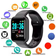 Montre Connectée Intelligente - Sport & Santé (Modèle D13/116Plus)